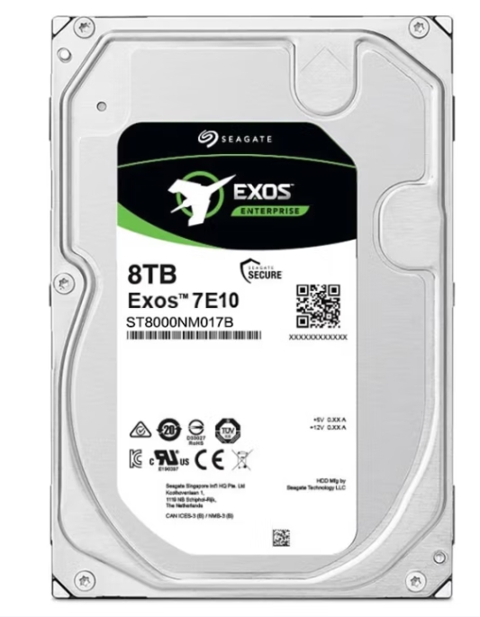 希捷/Seagate ST8T  移动硬盘 机械硬盘企业级安防监控氦气垂直录像NAS阵列7200转
