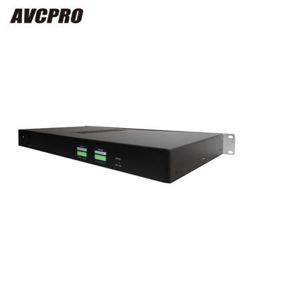 AVCPRO AI-AudioM 噪音阻抗器 反馈抑制器 话筒AI处理免调器（含会议室多功能话筒扩声调节系统V1.0）